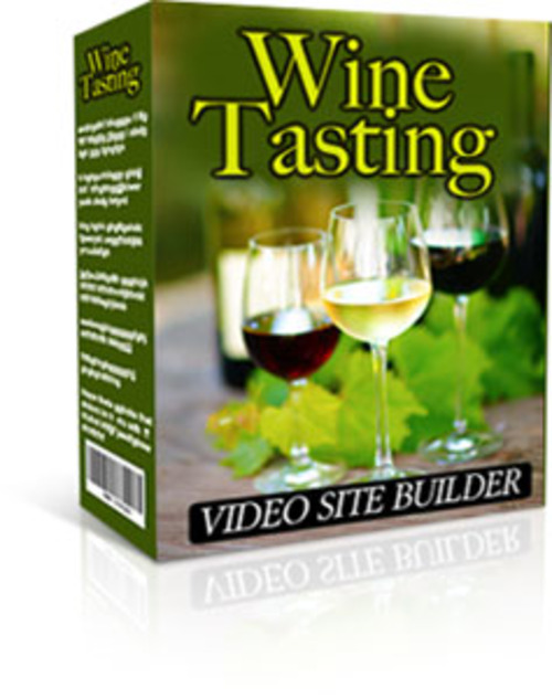 Product picture Wine Tasting Video Site Builder